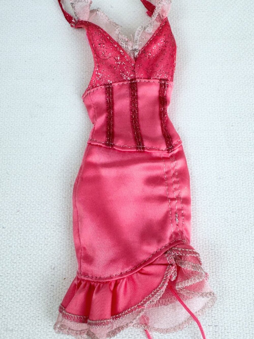 2008 My Scene Delancey Rockin Awards Halter Ruffle Dress Mattel